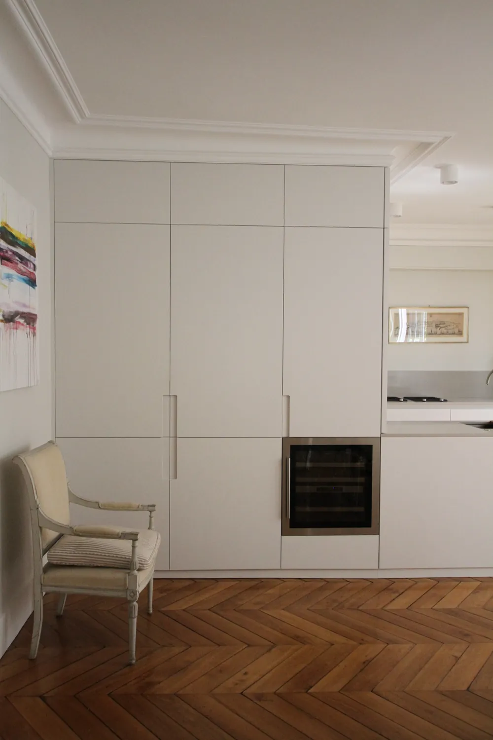 Appartement haussmannien rénové, Paris 16e, quartier Iéna